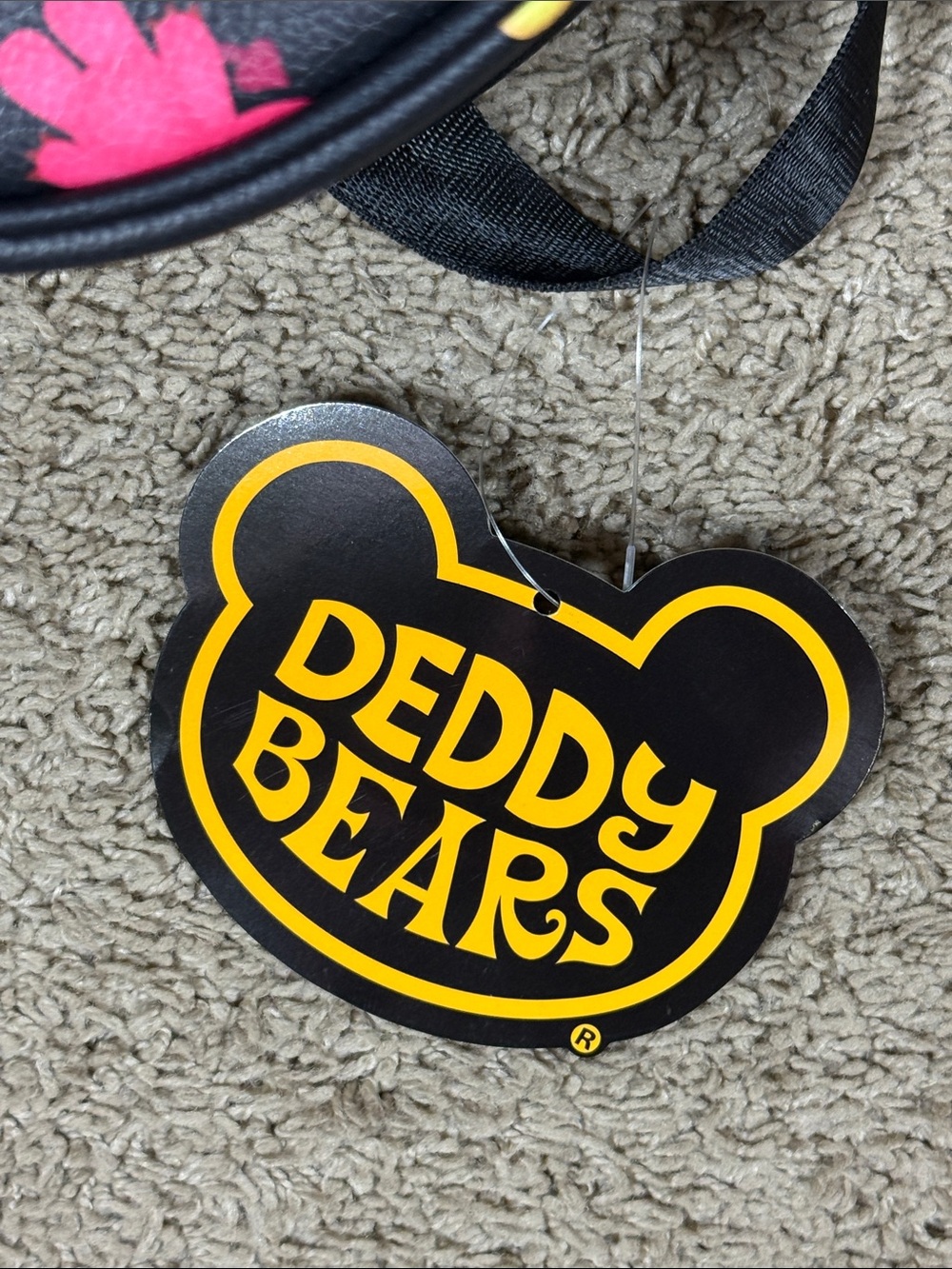 Clair’s Deddy Bears Black Rainbow Bears Mini Backpack SKU1510 - Picture 3 of 11